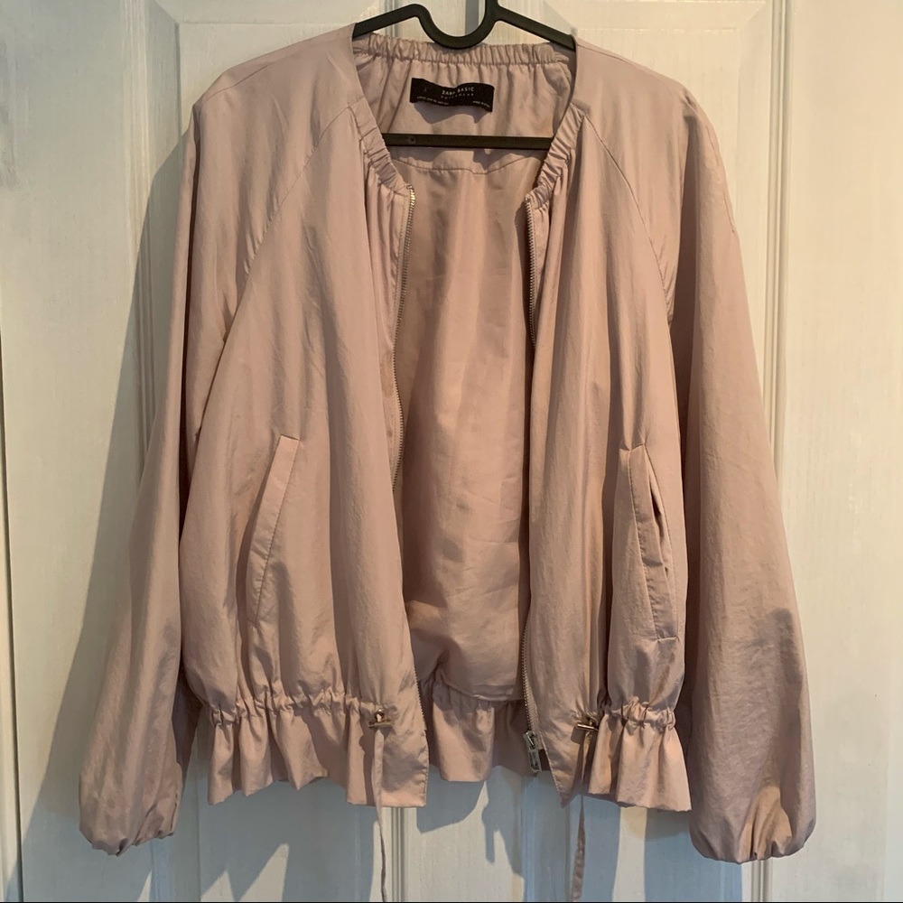 Pink zara jacket